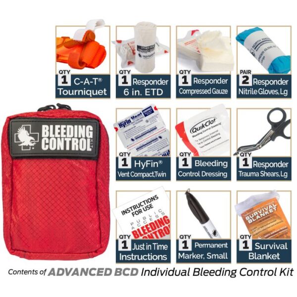 Individual Trauma Kit - Advanced BCD - Image 4